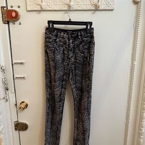 Rachel Comey Black Patterned Jeans